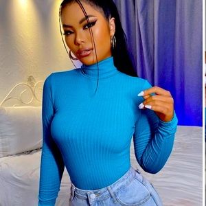 SHEIN SXY turtleneck shirt